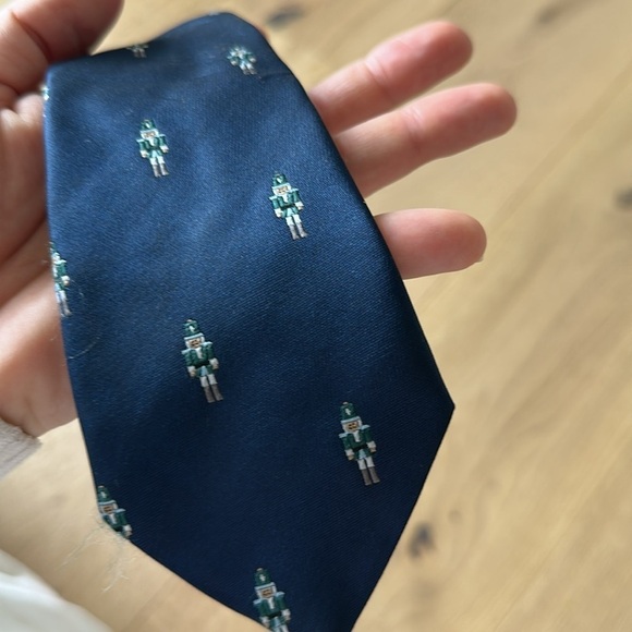 Janie and jack nutcracker boys tie navy up to 3T - Picture 3 of 3